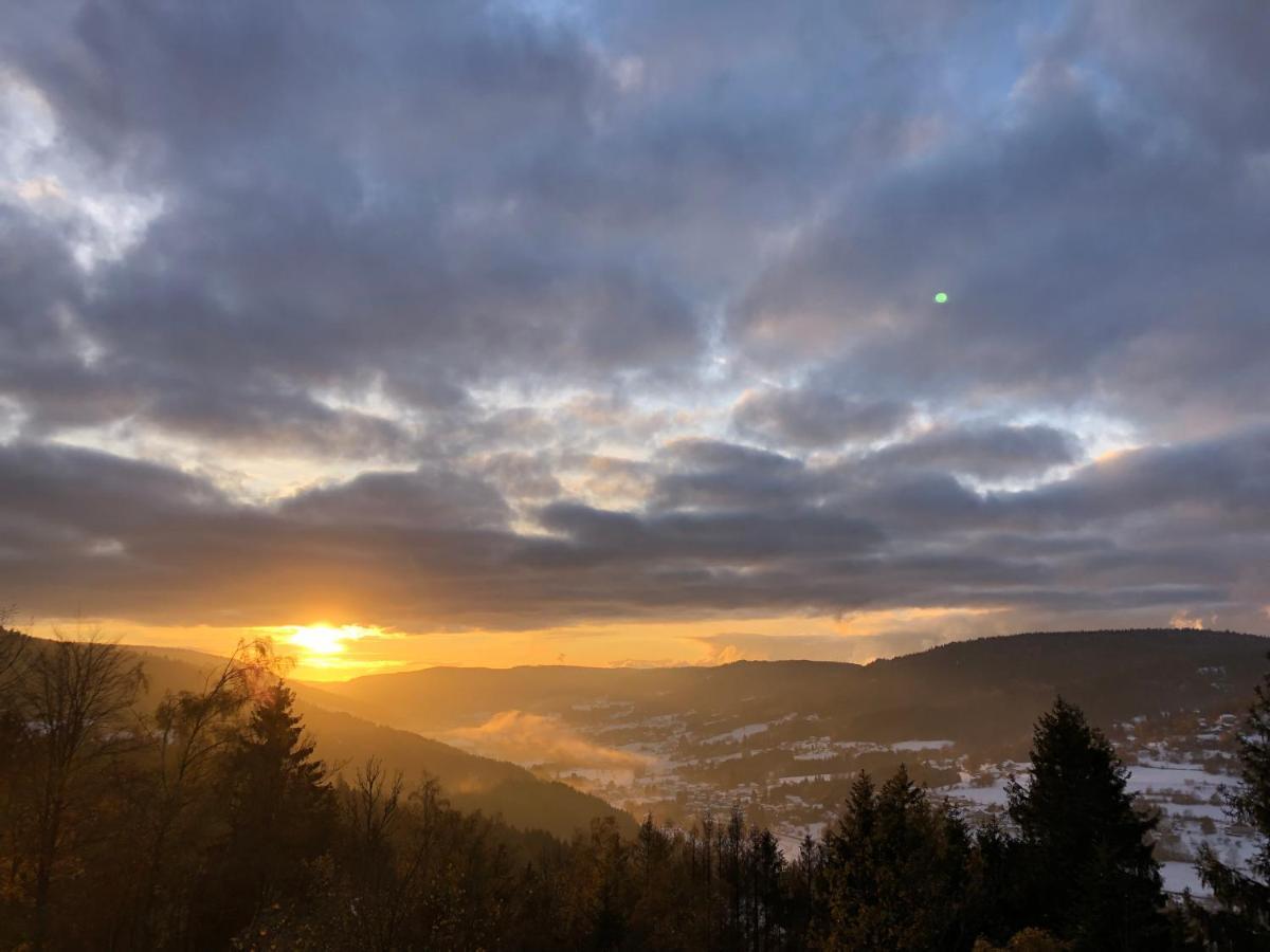 Le Gite Cozy De Bouvacote Avec Vue Panoramique Et Sauna Le Tholy Zewnętrze zdjęcie