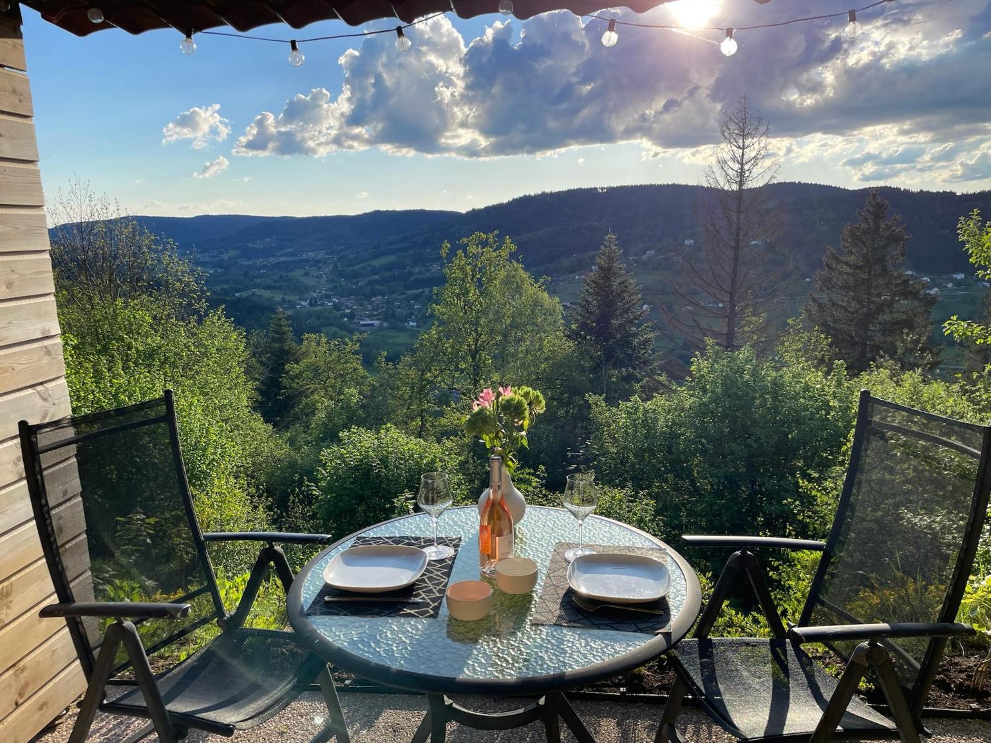 Le Gite Cozy De Bouvacote Avec Vue Panoramique Et Sauna Le Tholy Zewnętrze zdjęcie